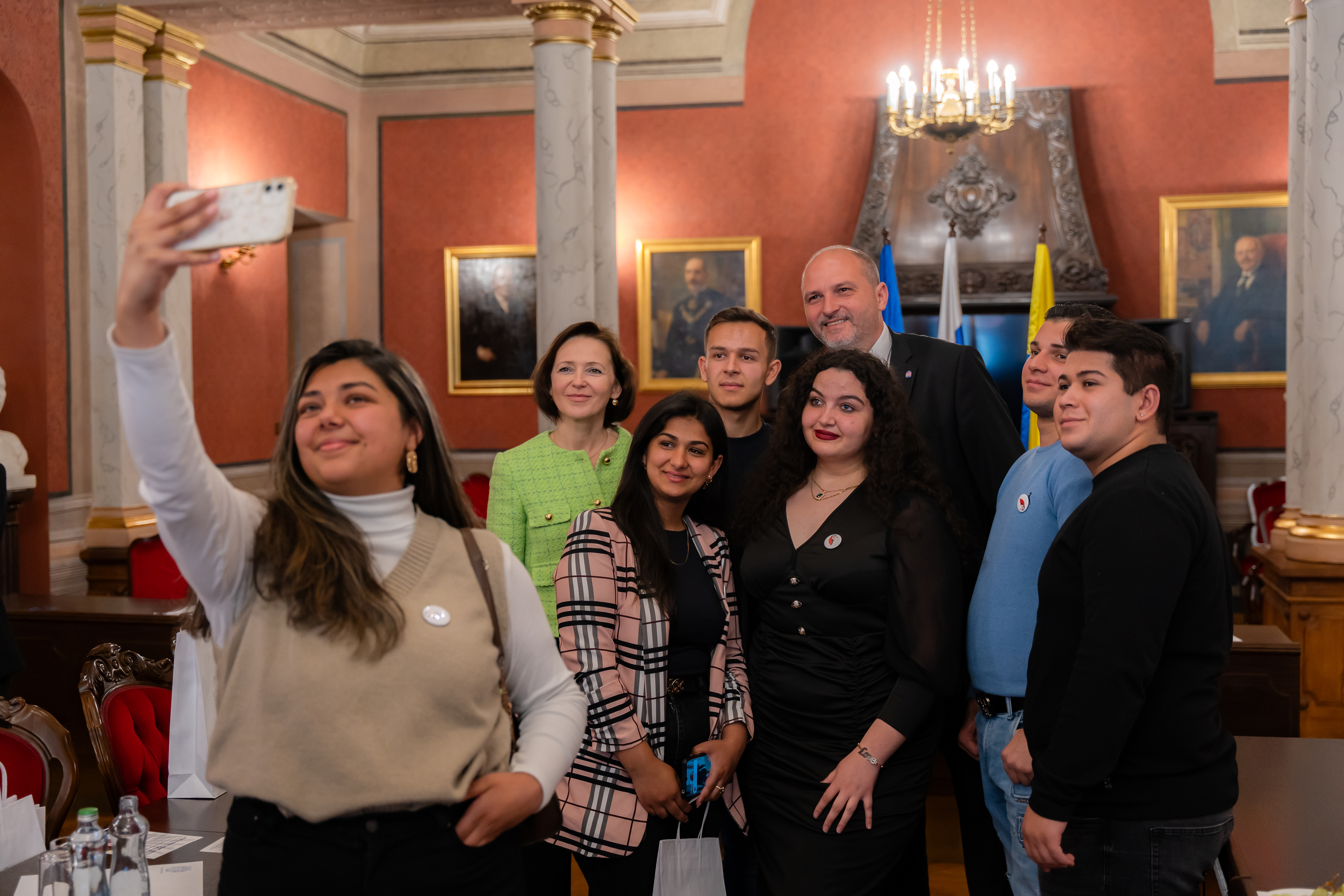 Prijatie studentov v Historickej radnici-27